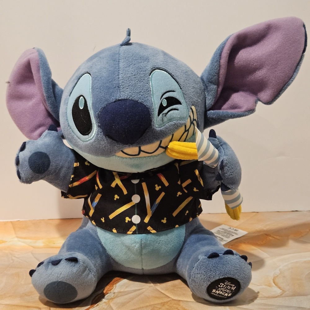 Disney Stitch Attacks Snacks Churro Plush Series 10/12 Limited Release 2024